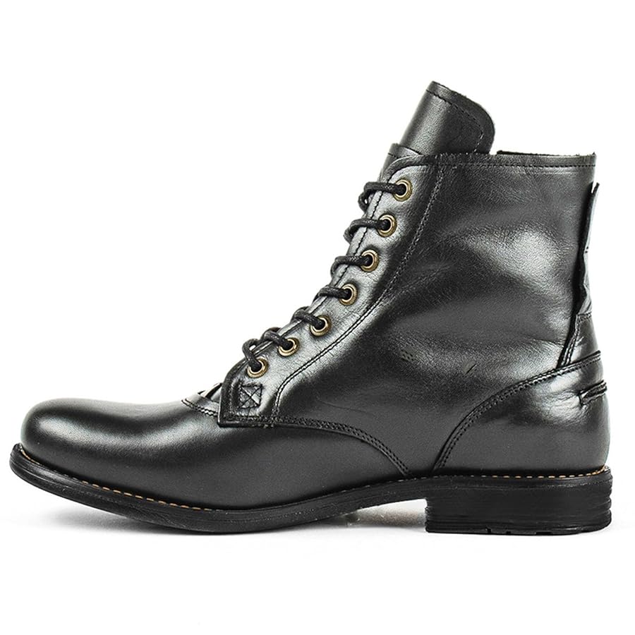 Amazon.com | Generic Black,6, Mens Boots Motorcycle Casual